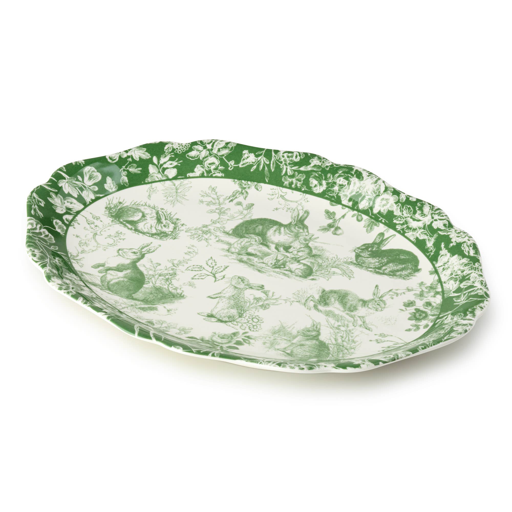 Certified International - Wholesale Platter - Le Jardin Oval Platter 16in x 12in2