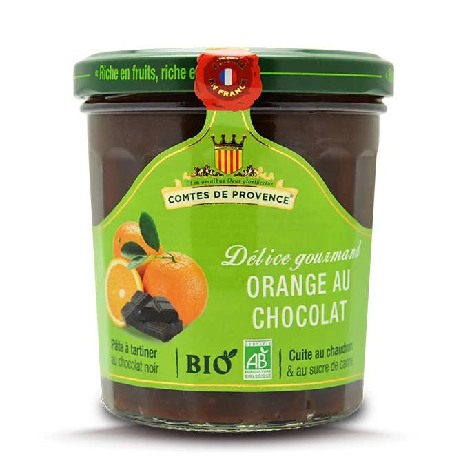 Organic Chocolate Orange Delight for wholesale by Comtes de Provence