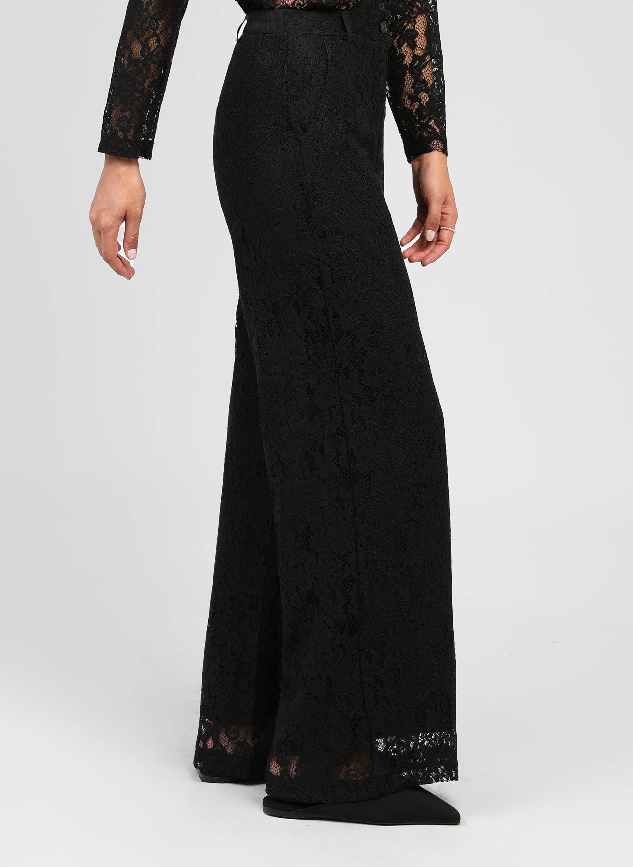 An'ge - Wholesale Pants - Women's - PABLONA black pants2