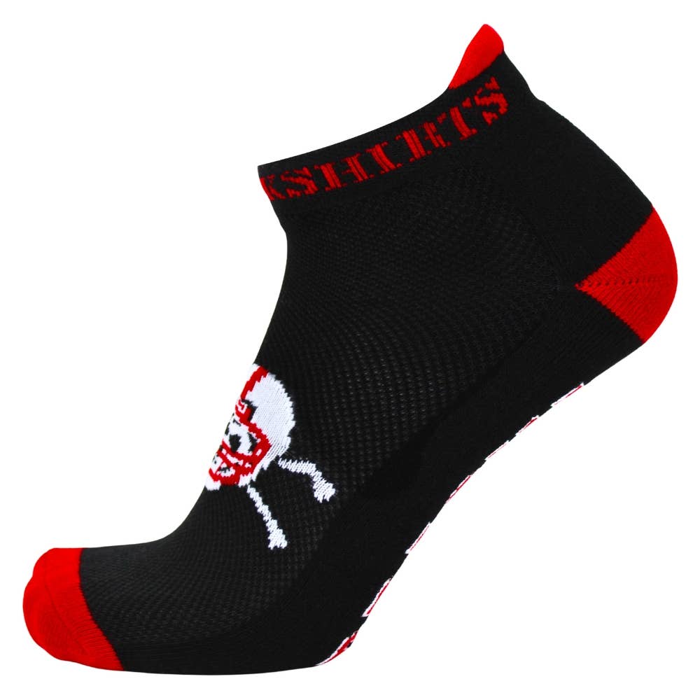 Donegal Bay - Wholesale Socks - Unisex - Nebraska Cornhuskers Blackshirts Footies1