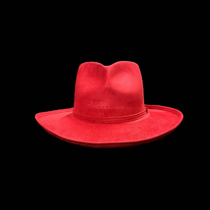 Nati Natash - Wholesale Fedora - Unisex - Rolled Amore Vegan Suede