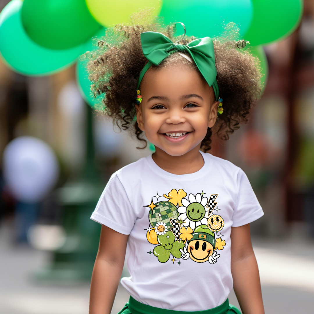 The Countryside Cottage - Wholesale Screen Printed T-Shirt - Kids - Retro St. Patricks Day Shirt - Kids3