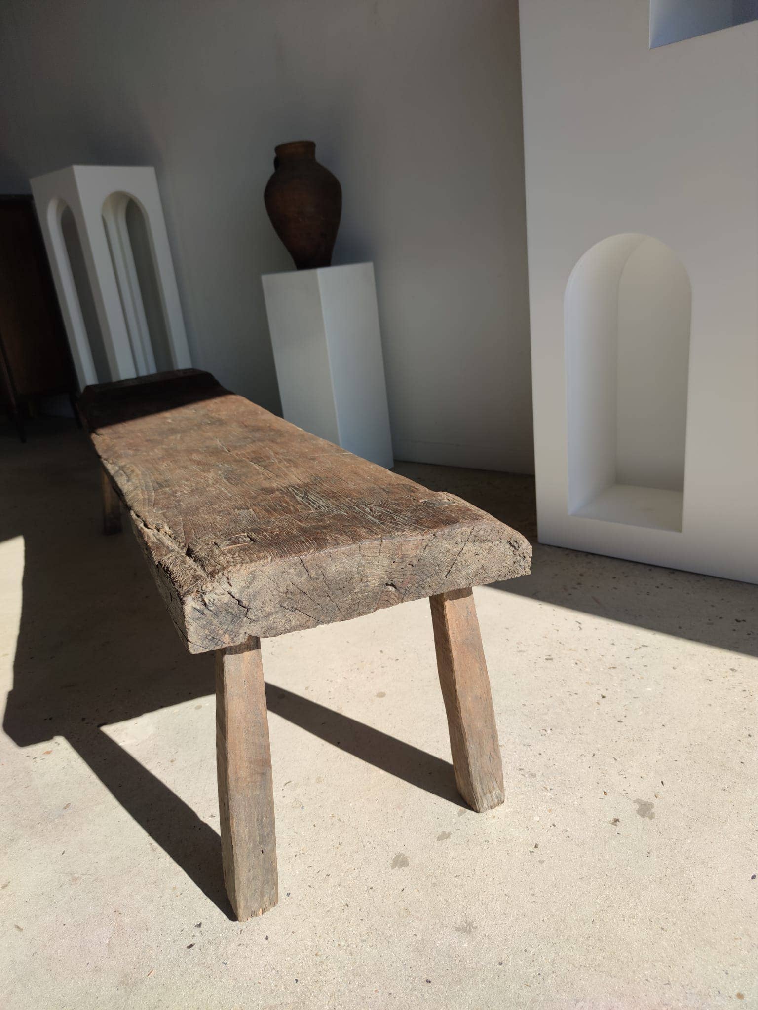 Office Objets - Wholesale Bench - Very large antique teak bench H:50cm L:2m066