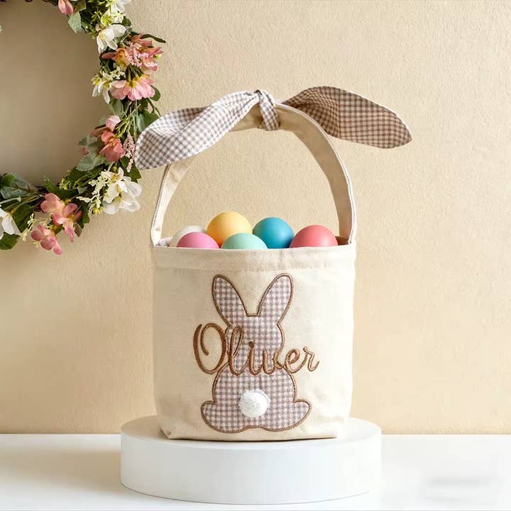 Stirling Thyme - Wholesale Basket - Kids & Baby - Custom embroidered Easter baskets