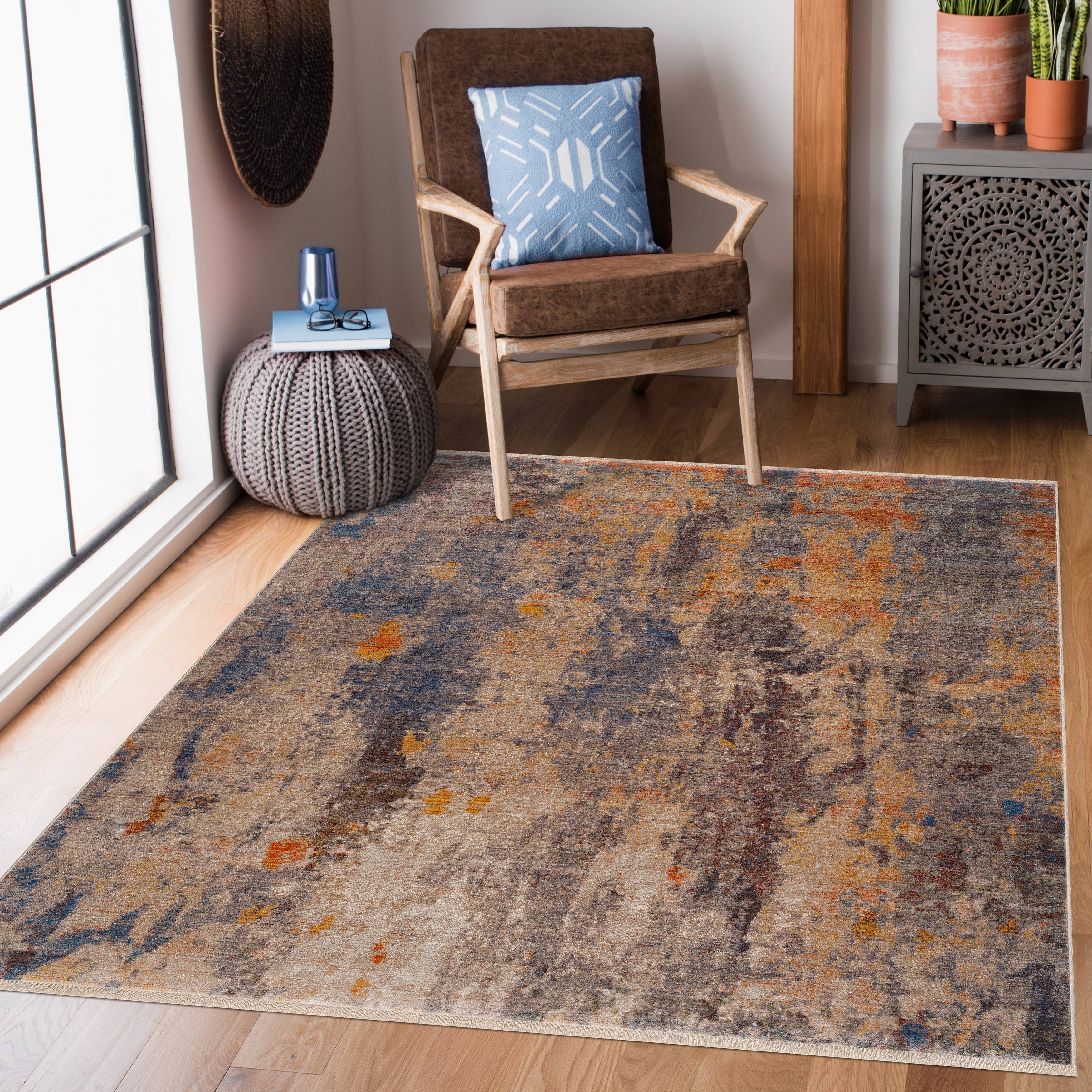 LR Home - Wholesale Area Rug - Modern Distressed Abstract Area Rug8