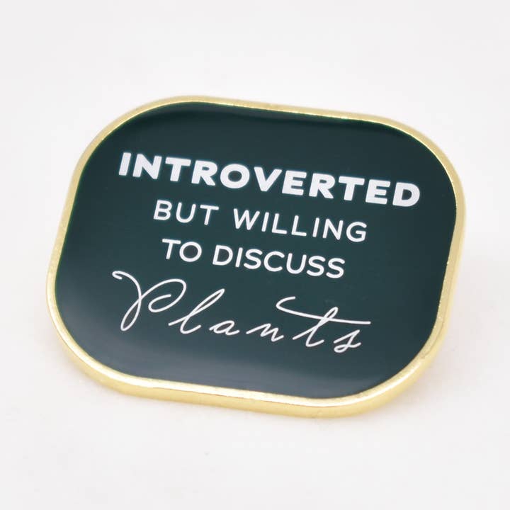 Plant Scouts - Wholesale Lapel pin/button - Introverted Plant Enamel Pin0