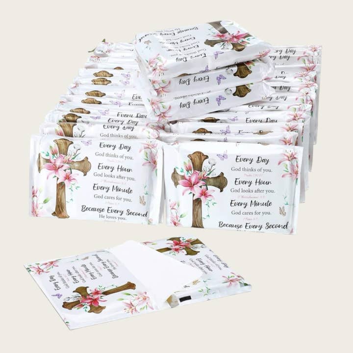 Paquet de mouchoirs de voyage verset biblique pour la vente par Ella Blue