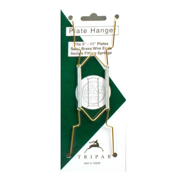 Tripar International - Wholesale Wall Hook - Brass Wire Plate Hangers