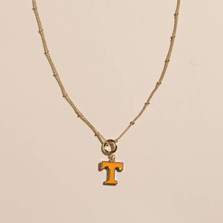 Collier Charme Université du Tennessee pour la vente par Nickel and Suede