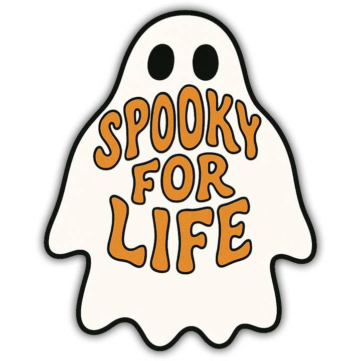Spooky for Life Sticker for wholesale by Shady Front