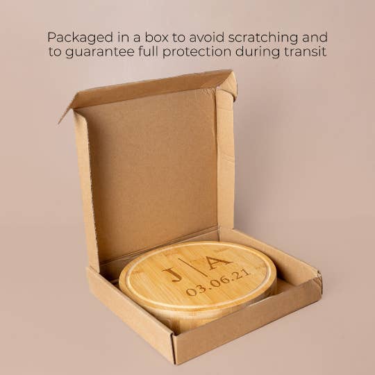 Famgraving - Wholesale Cheese Board - Personalized Charcuterie cheese knives board Set/4 Pieces 12