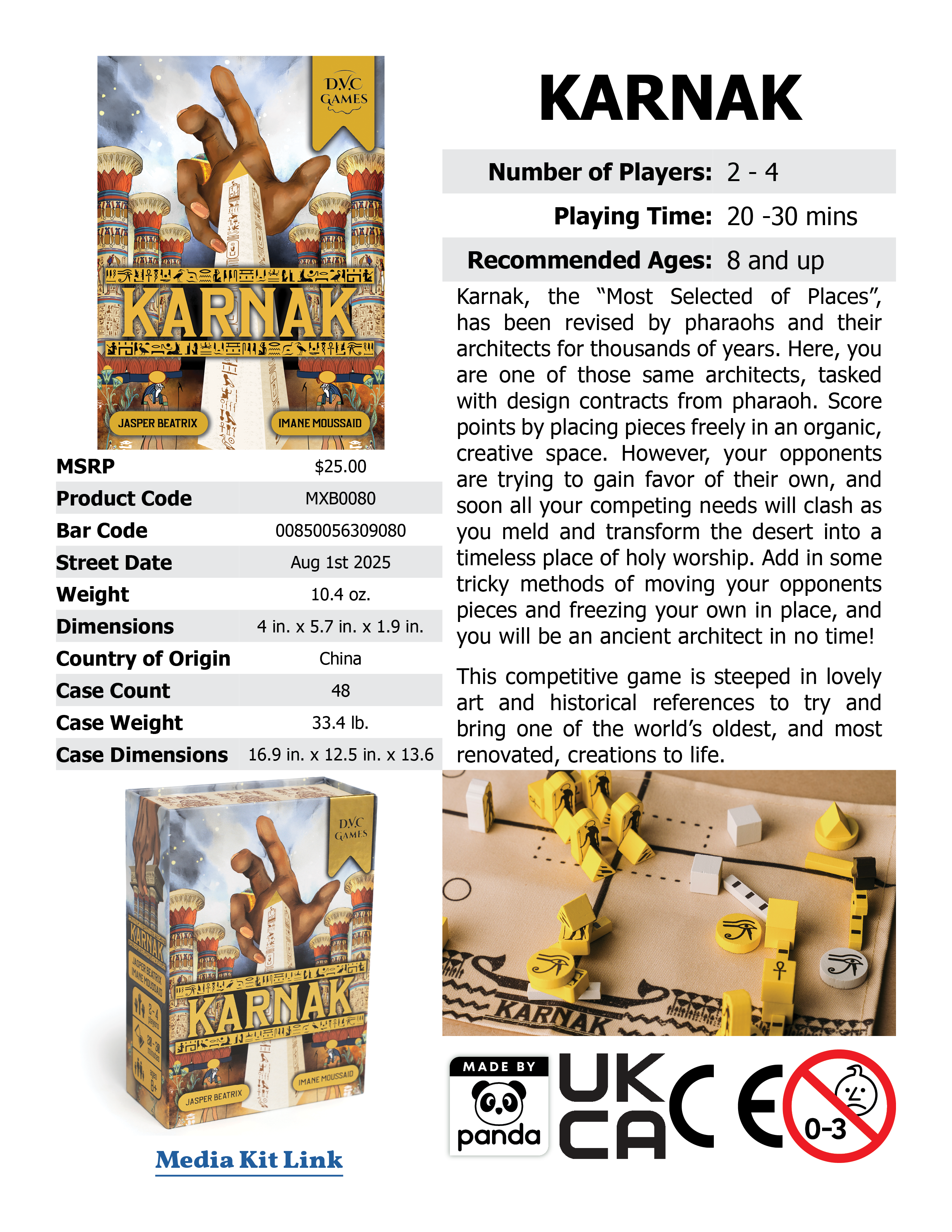 QMDirect - Vente Jeux de société - Karnak8