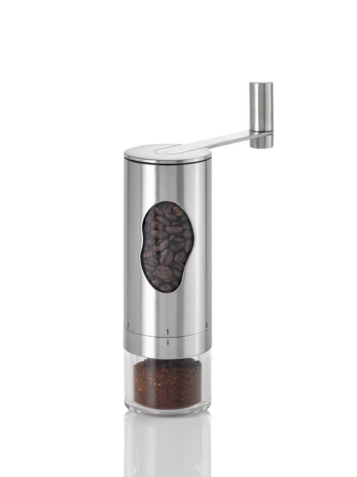 AdHoc Coffee Grinder Mrs. Bean for wholesale by DK Household Brands (Zyliss, Cole & Mason, AdHoc, SwissMar, Culinare, Ken Hom)