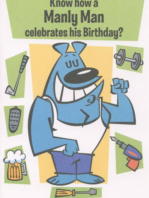 Birthday Masculine Hum | GRTC | SM | 20110G for wholesale by DICKENS INC.