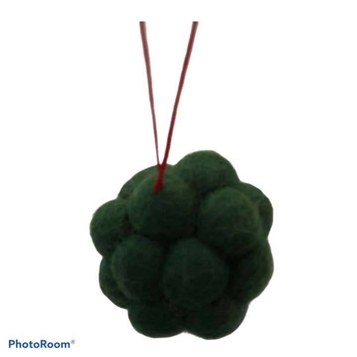 Funky Yak Ltd - Venta al por mayor Conjuntos de adornos - 6 Decoraciones/Adornos de Pompones9