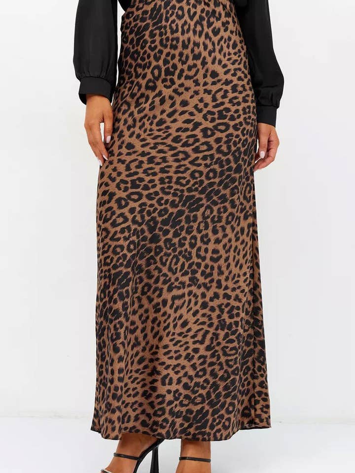 Mccolin - Wholesale Skirt - Women's - Leopard Print Skirt7