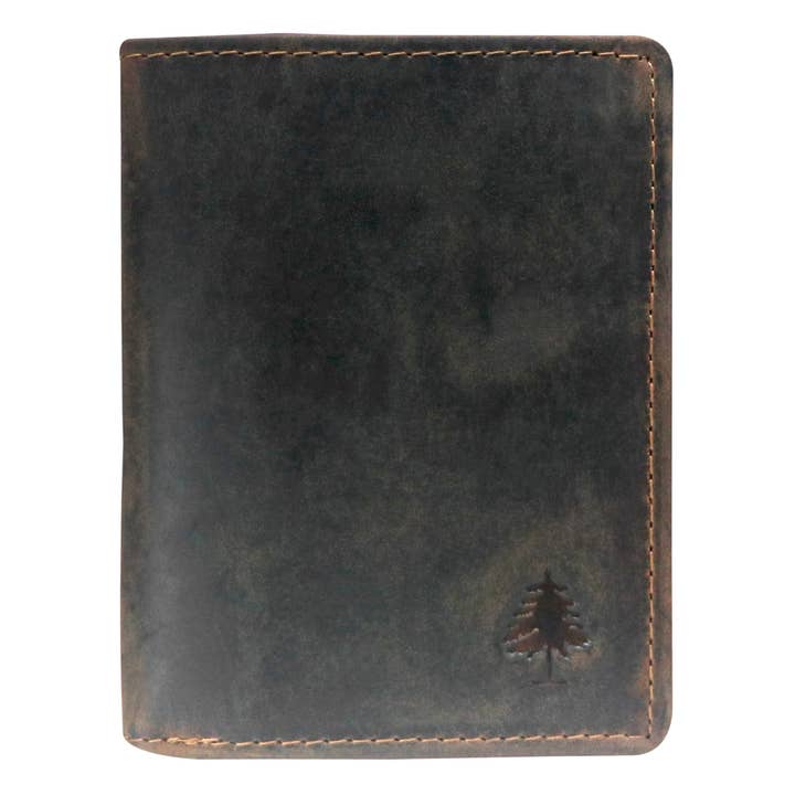 Ned Men's Wallet Leather Vertical RFID Wallet for wholesale by Greenwood