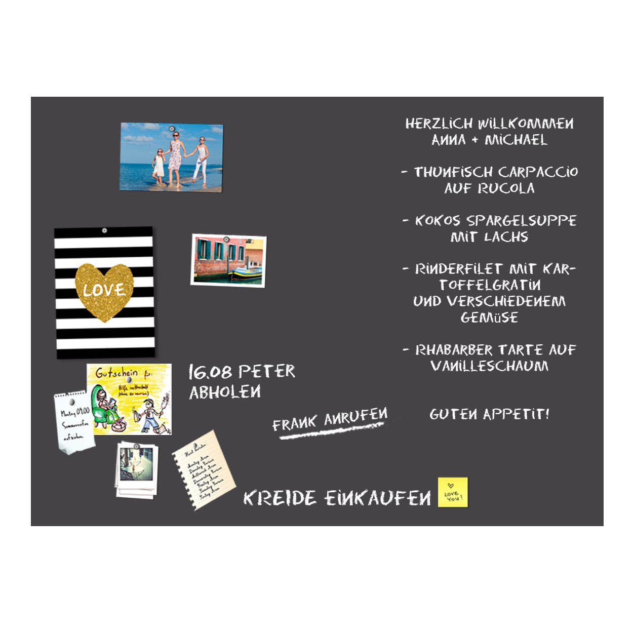 Queence - Wholesale Magnet Board - Magnetic blackboard film - grey2
