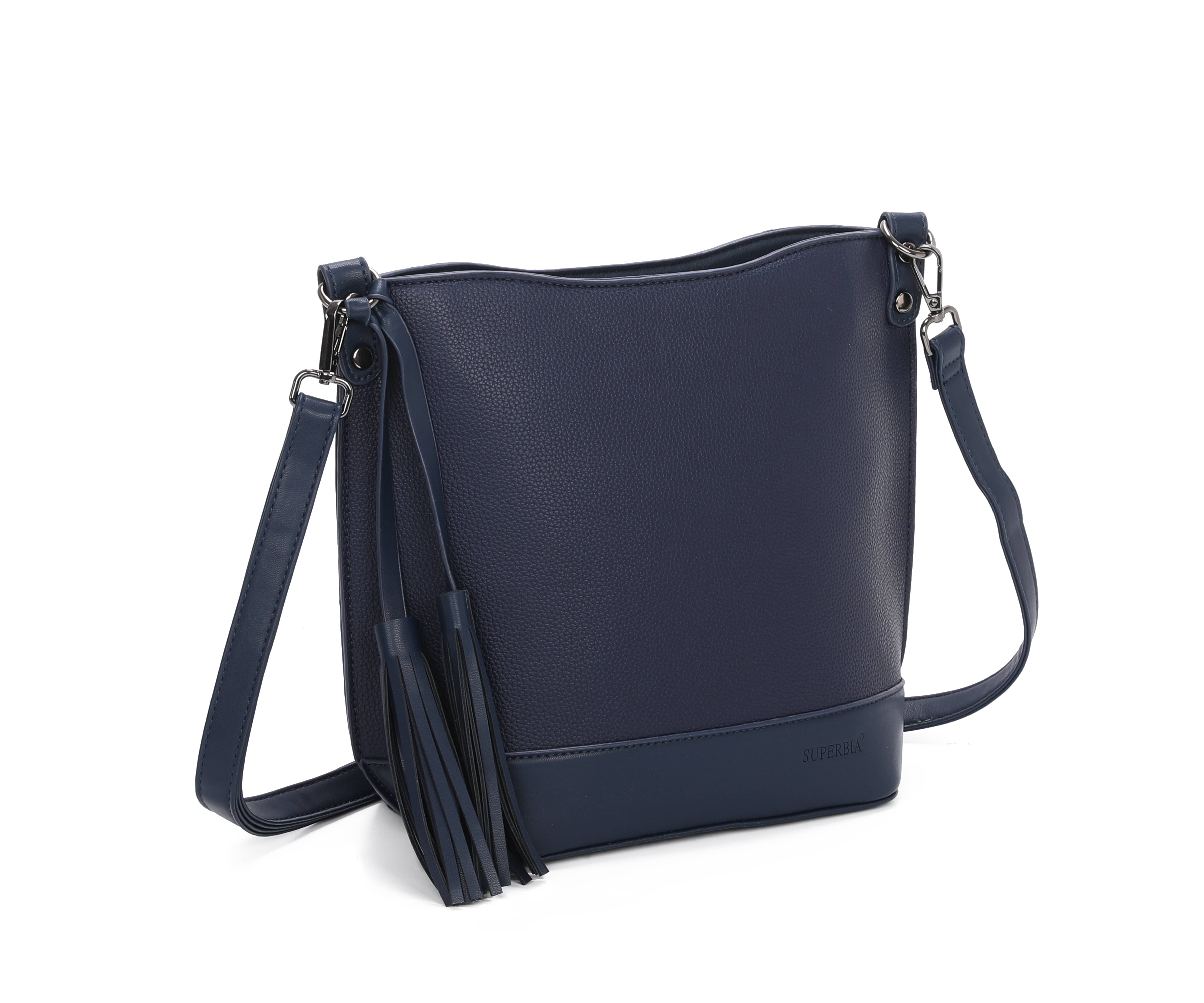 Superbia - Wholesale Shoulder Bag - Women's - Medium Size Classic Shoulder Bag Cross Body Bag with Tassel7