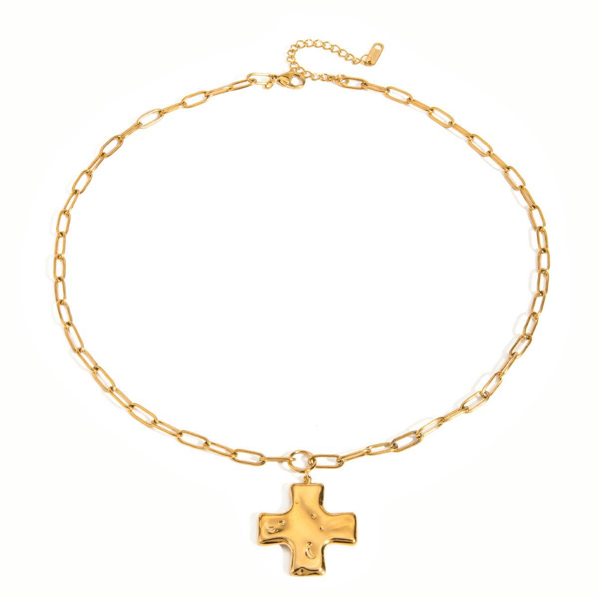 Savvy Bling - Wholesale Pendant/Charm Necklace - Cross Necklace Waterproof0