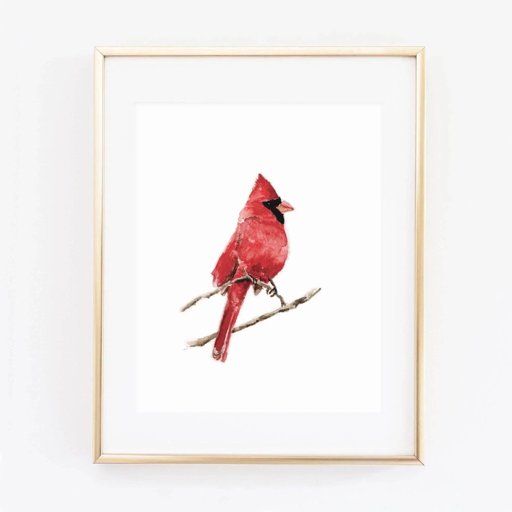 emily lex studio - Wholesale Art Print - cardinal art print1