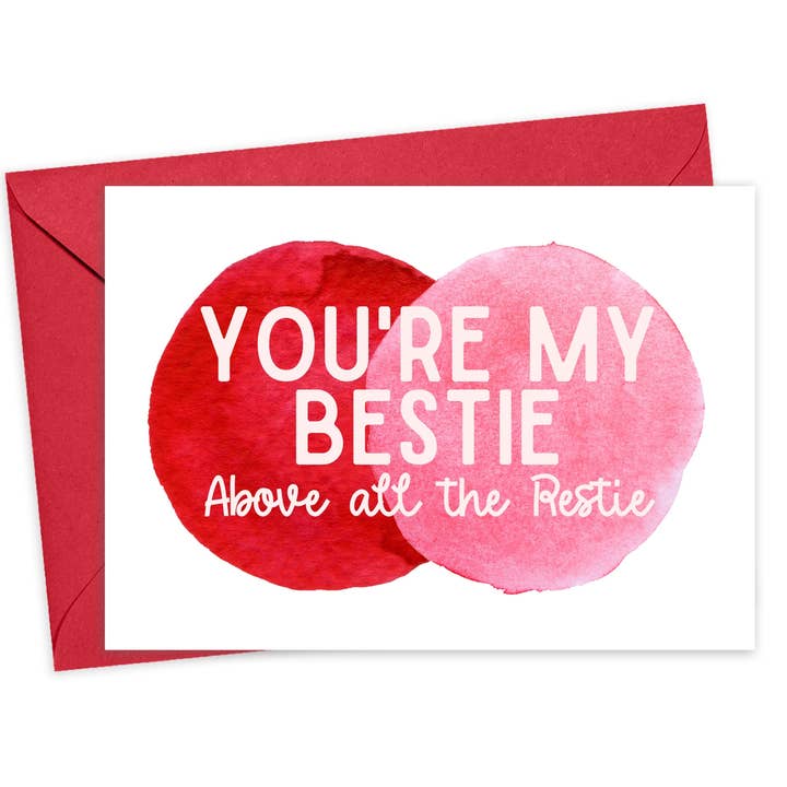 Funny Galentines Day Cards Cute Friendship Greeting Cards for wholesale by R is for Robo