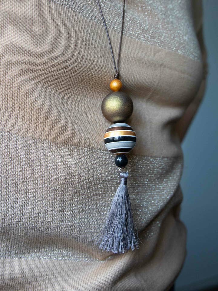 Pendentif perlé 2 pour la vente par Gannwood