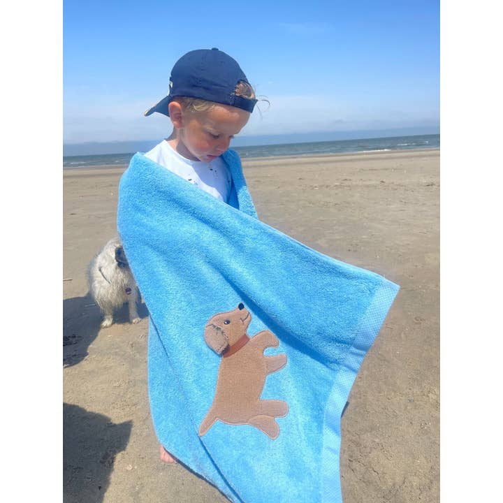 Bobby frotté badhandduk 70 cm x 140 cm för hundälskare i 11 färger för wholesale av Ziegfeld Kids