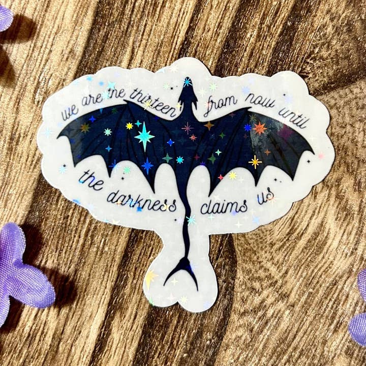 Throne of Glass Manon Thirteen Wyvern Sticker for wholesale by Awfullynerdy.co