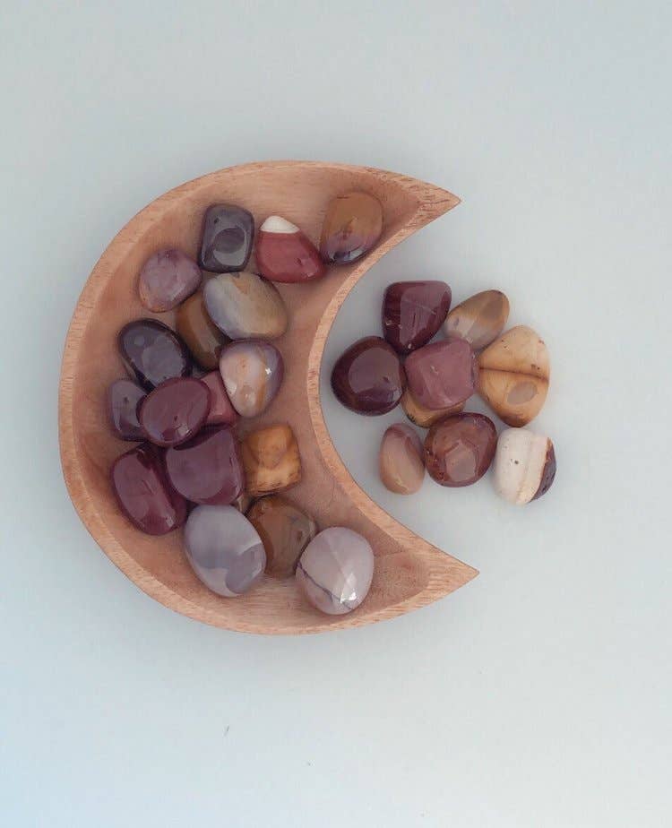 Panache - Wholesale Spiritual Stone/Crystal - Mookaite Tumbled Stone, Jasper Tumbled Stone