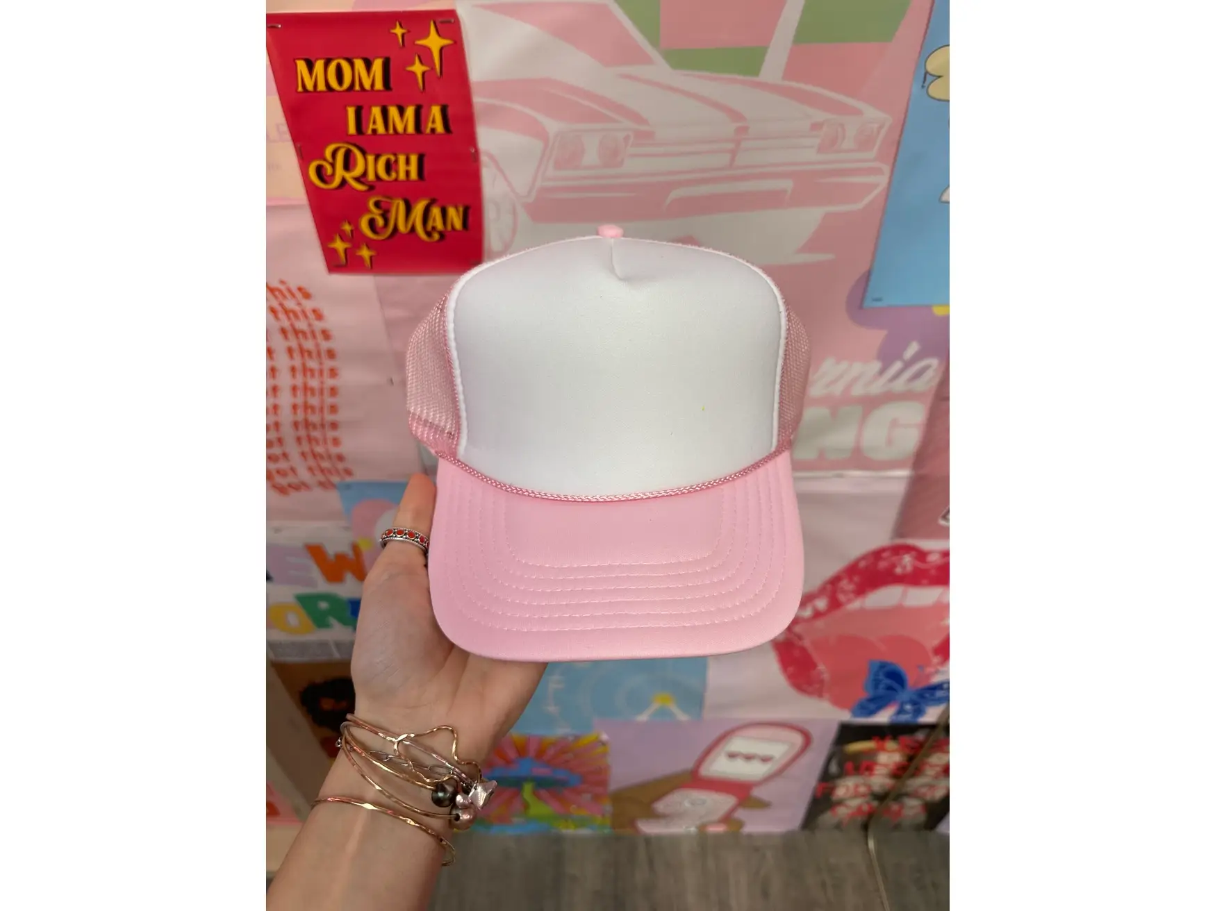 Happy Hour – Großhandel Trucker-Cap – Damen – Betrunkene Zigaretten zählen nicht - Trucker Hat15