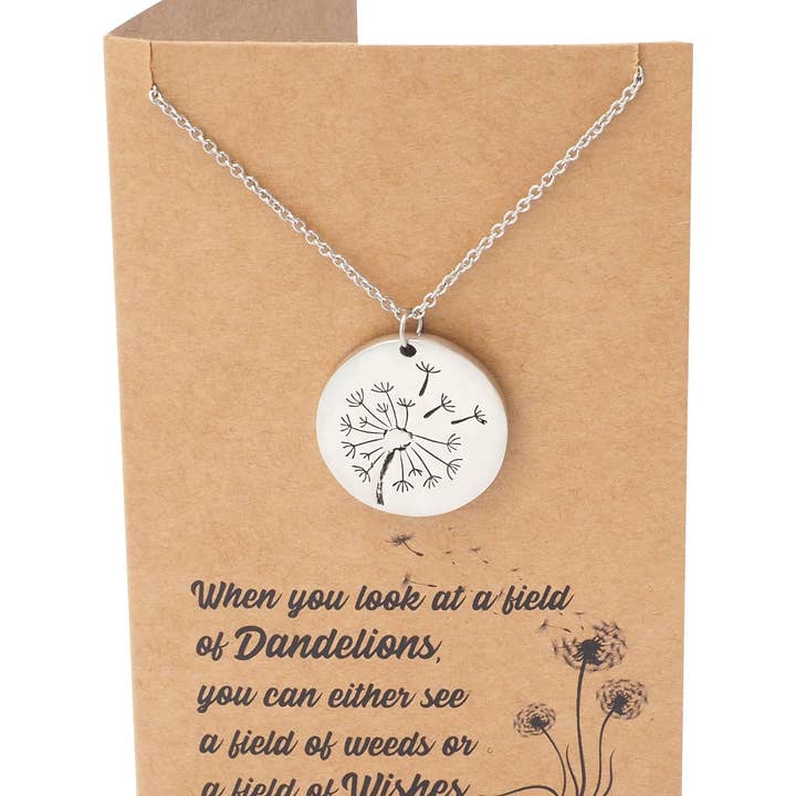 Quan Jewelry - Vente Colliers à pendentif - Collier Pendentif Plaque Pissenlit Zelda, Bijou Inspirant1