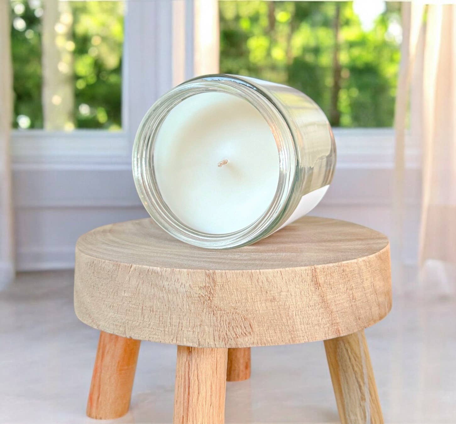 Spirit Glow Home & Body Essentials – wholesale Jar/filled candle – Mint & Eucalyptus - 7oz. Soy Wax Candle  2