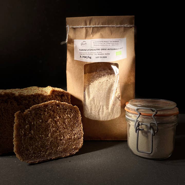 LA FERME DU BAS ROTEUX – wholesale Flour – Organic Wholegrain Spelt Flour - BULK 20kg
