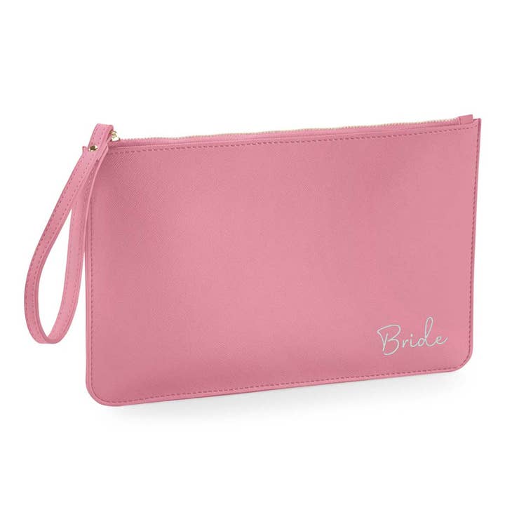 eBuyGB Craft Blanks - Wholesale Clutch Bag - Women's - Bride Clutch Bag Pouch Bridal Wedding Purse PU Leather14