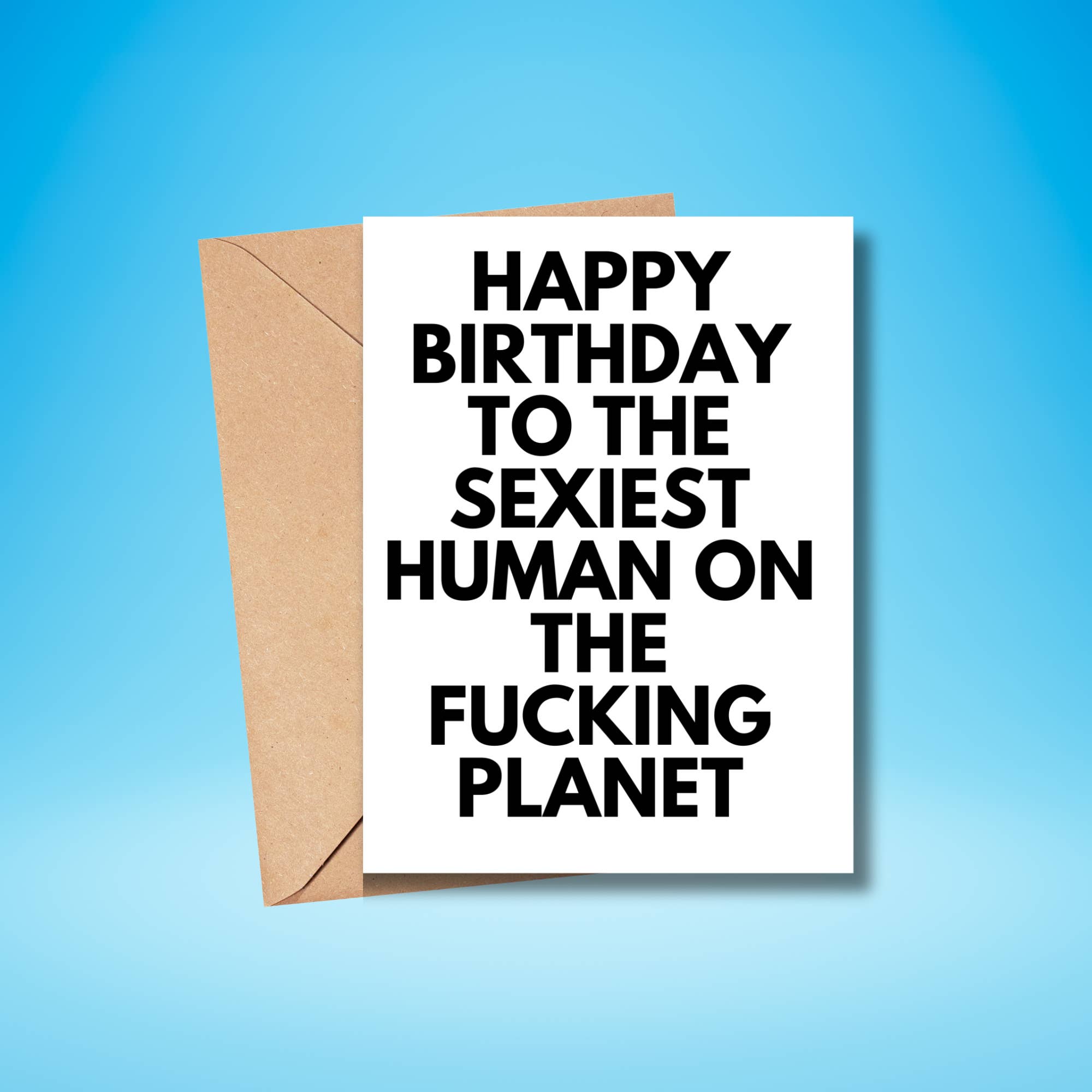 As Told By Ellie - Wholesale Birthday Card - Sexy Human Birthday Card