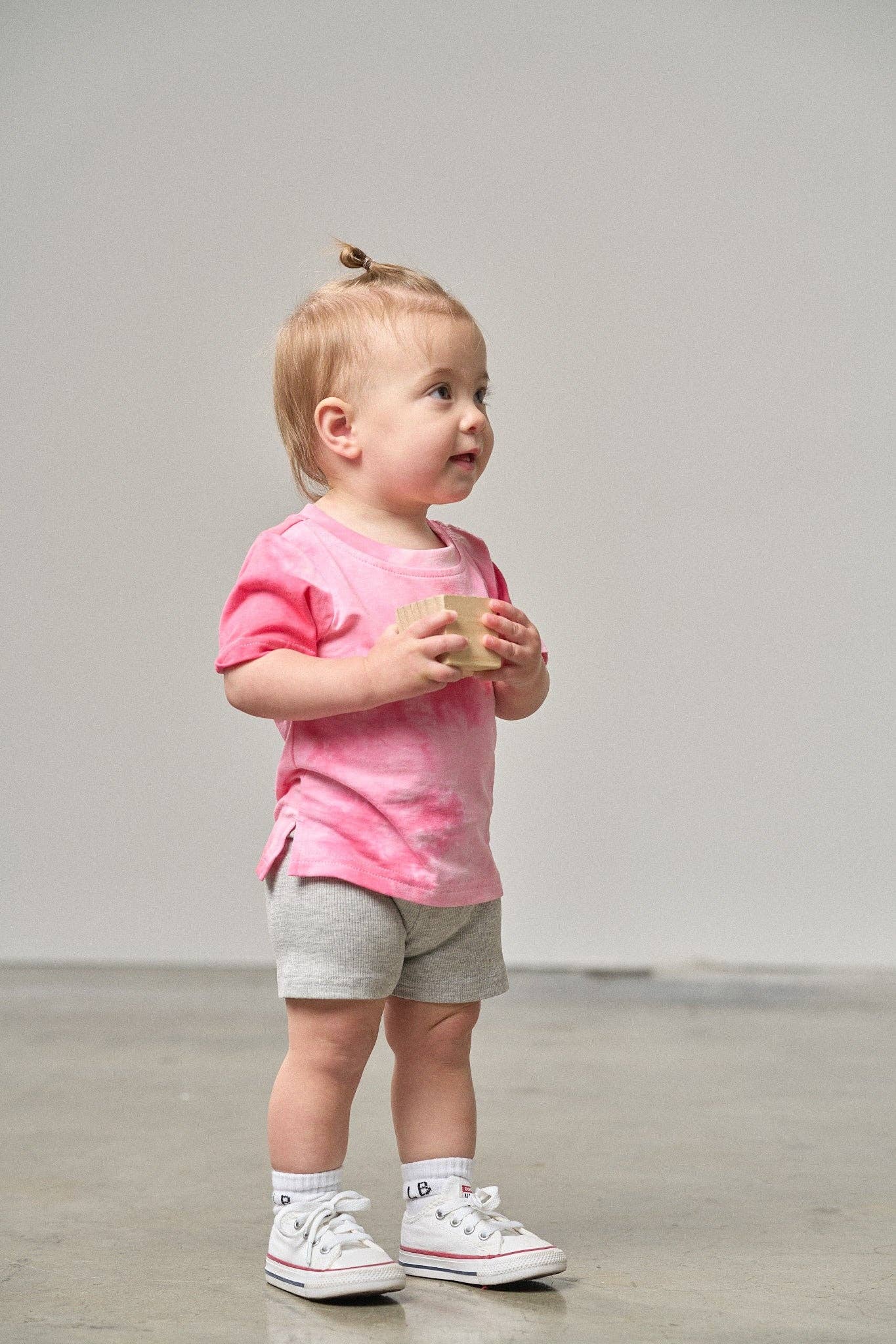 Little Bipsy - Vente T-shirt – enfant - T-shirt Tie Dye - Rose2