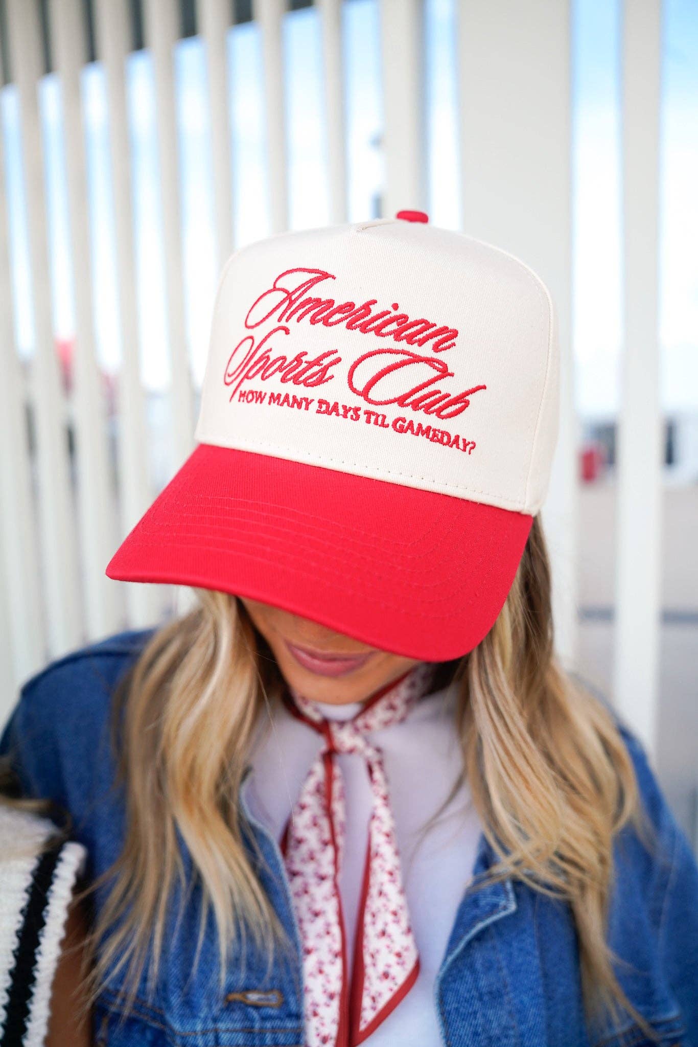 KENZKUSTOMZ - Vente Casquette de camionneur – femme - Casquette de camionneur vintage American Sports Club22