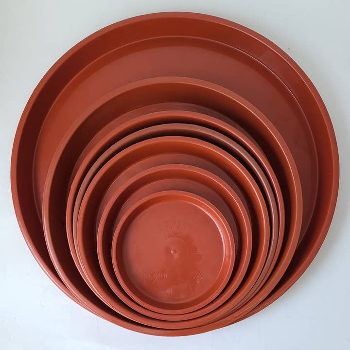 Sanwacraft – Großhandel Blumentopf – Recycelbare braune Pflanzuntersetzer — Pflanzschale — Auffangschale