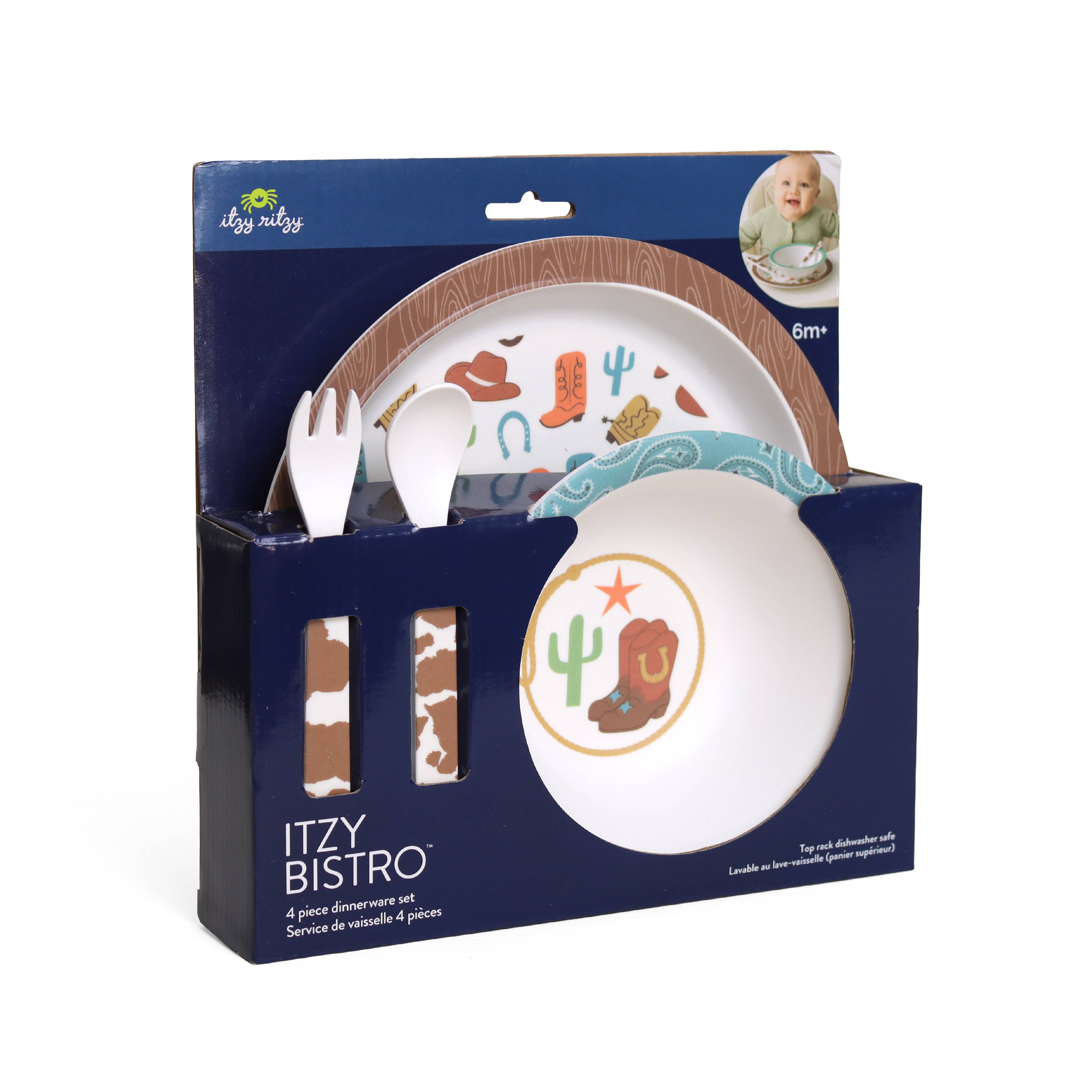Itzy Ritzy - Wholesale Dinnerware Set - Kids & Baby - *NEW* Itzy Bistro™ - 4 piece dining set24