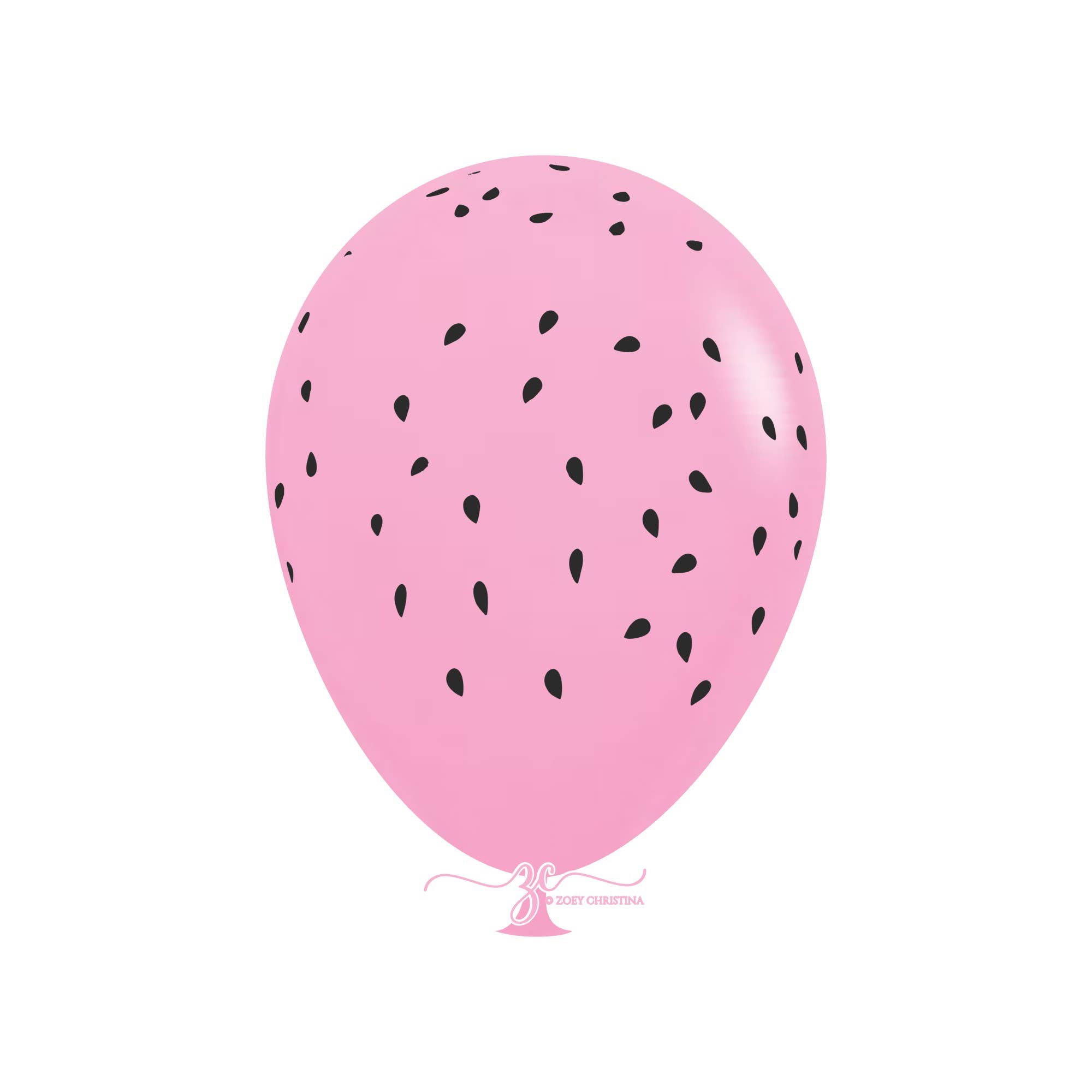 Zoey Christina - Vendita all'ingrosso A palloncino - Palloncini in lattice con semi di frutta, 30,5 cm, con anguria e fragola1