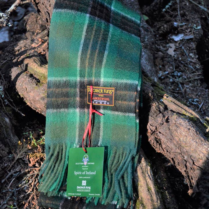Patrick King Woollen Company - Wholesale Scarf - Unisex - Spirit of Ireland Lambswool Scarf0