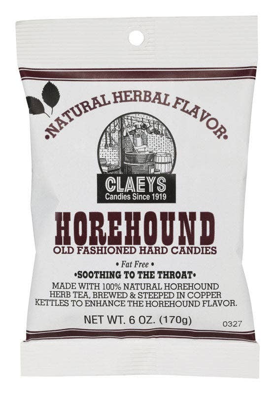 Everyday Supply Co - Wholesale Hard Candy - CLAEYS - Claeys Old Fashioned Horehound Hard Candy 6 oz