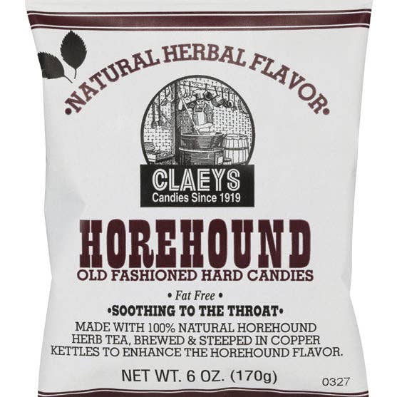 Everyday Supply Co - Wholesale Hard Candy - CLAEYS - Claeys Old Fashioned Horehound Hard Candy 6 oz0