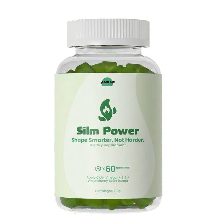 Slim Power Gummies · Apple Cider Vinegar B12 MetabolismBoost for wholesale by AmpUp Health llc