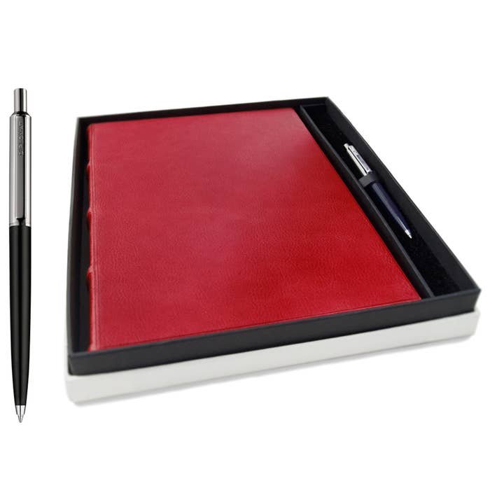 Leatherkind Chianti, set regalo con penna, formato A4 per la vendita all'ingrosso da parte di Creatico