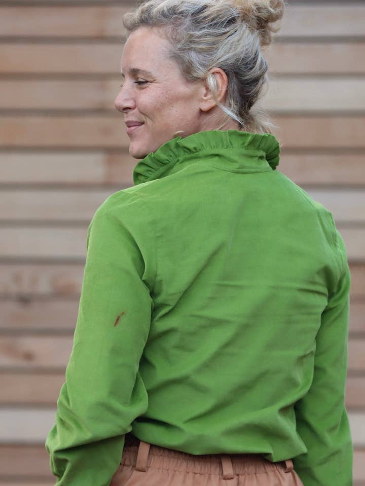 Blueberry blus - sammet, milleraies och pistasch för wholesale av Quintessence