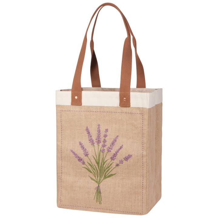 Lavender Market Tote for wholesale by Now Designs by Danica