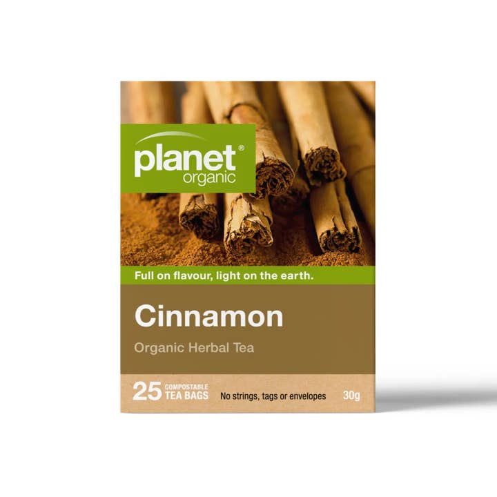 Planet Organic - Wholesale Tea bags - Cinnamon Tea 25 Tea Bags - Certified Organic1