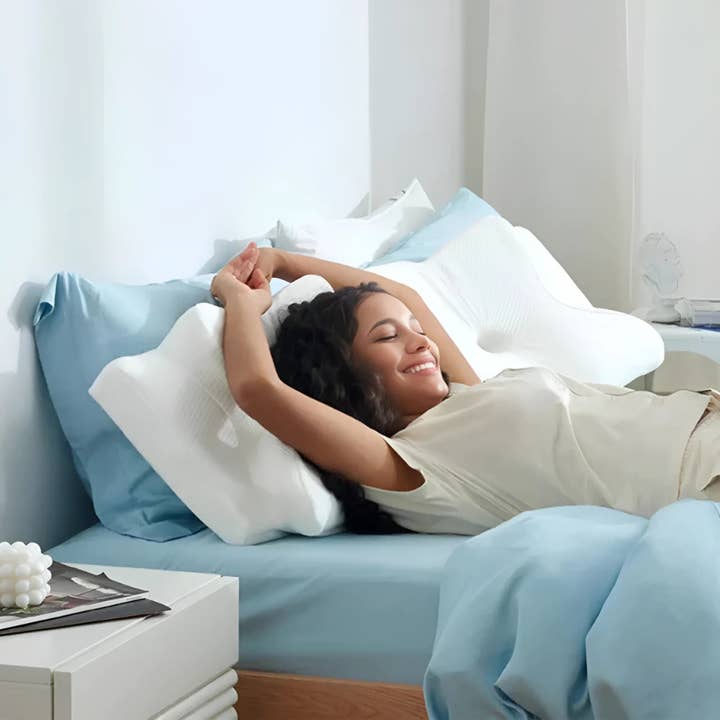 Moderny - Wholesale Bedding Pillow - SleepWellâ„¢ Ergonomic Neck Pillow